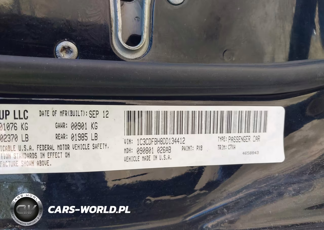 2015 Dodge Dart Sxt VIN:1C3CDFBB0FD126576 - 9