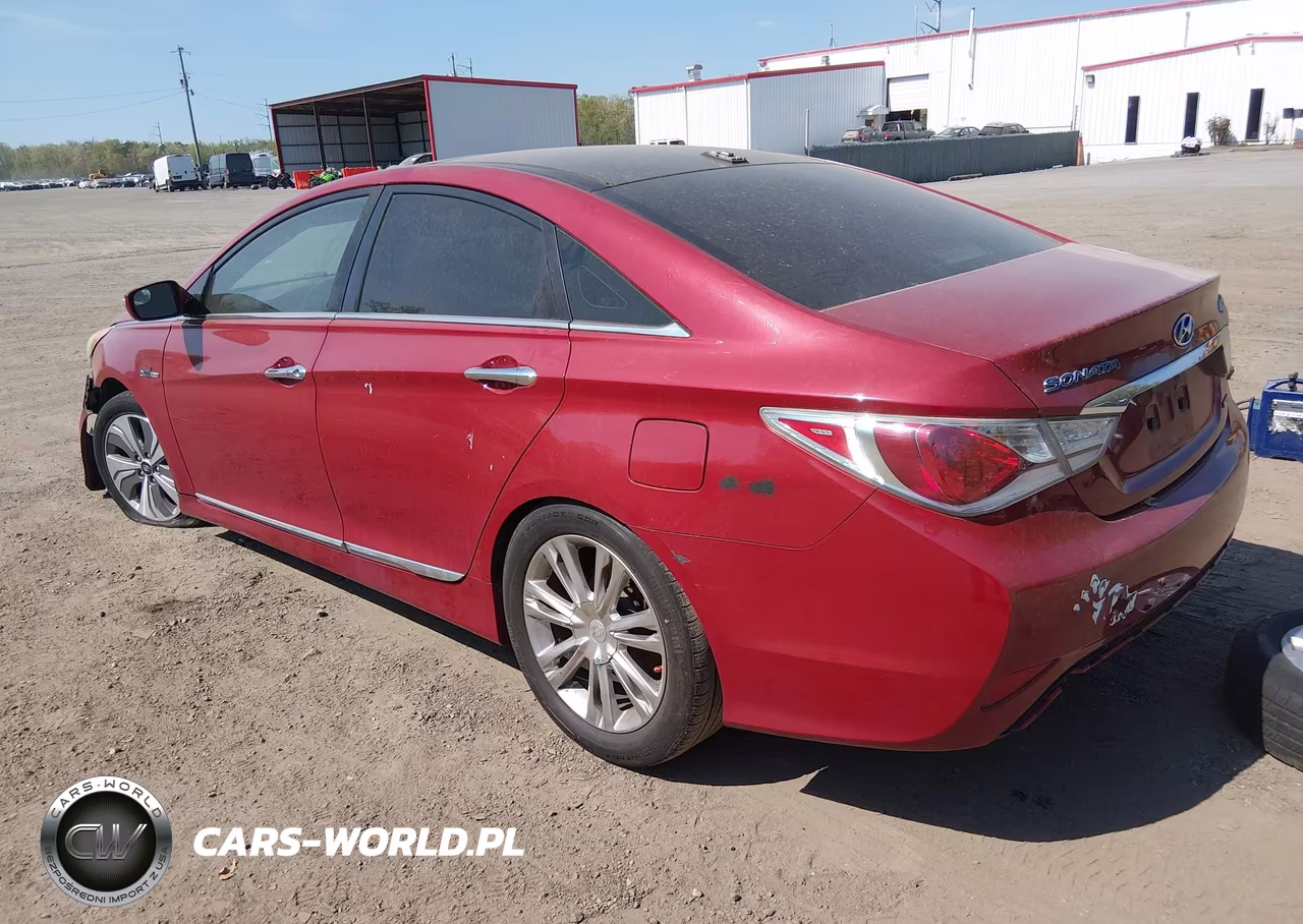 2015 Hyundai Sonata Hybrid Limited VIN:KMHEC4A48FA122982 - 3