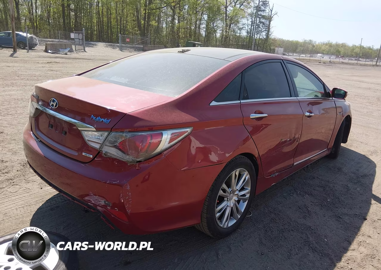 2015 Hyundai Sonata Hybrid Limited VIN:KMHEC4A48FA122982 - 4
