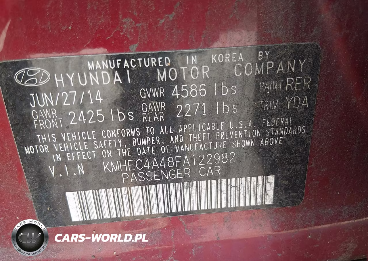 2015 Hyundai Sonata Hybrid Limited VIN:KMHEC4A48FA122982 - 9