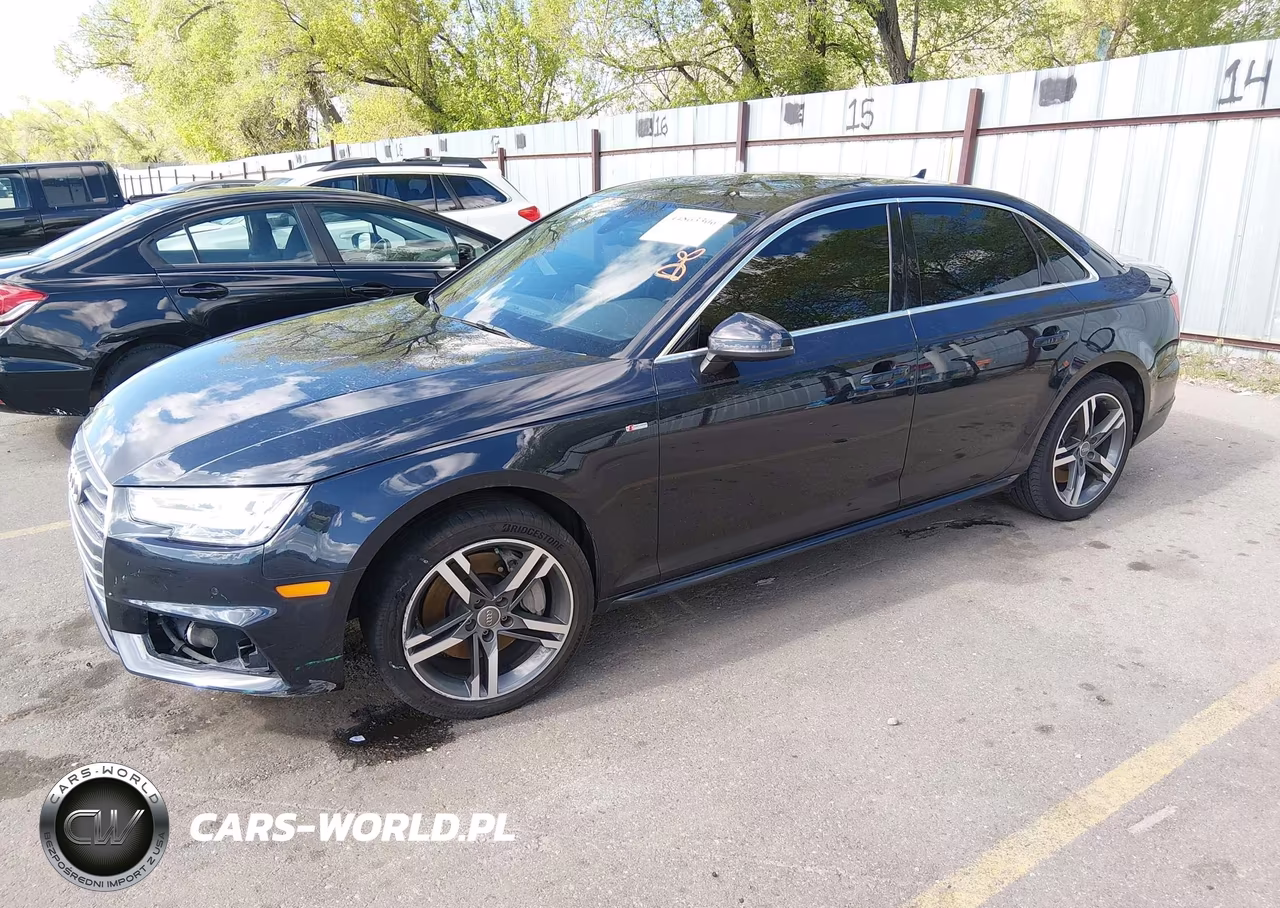 2017 Audi A4 2.0T Premium VIN:WAUENAF41HN018705 - 2