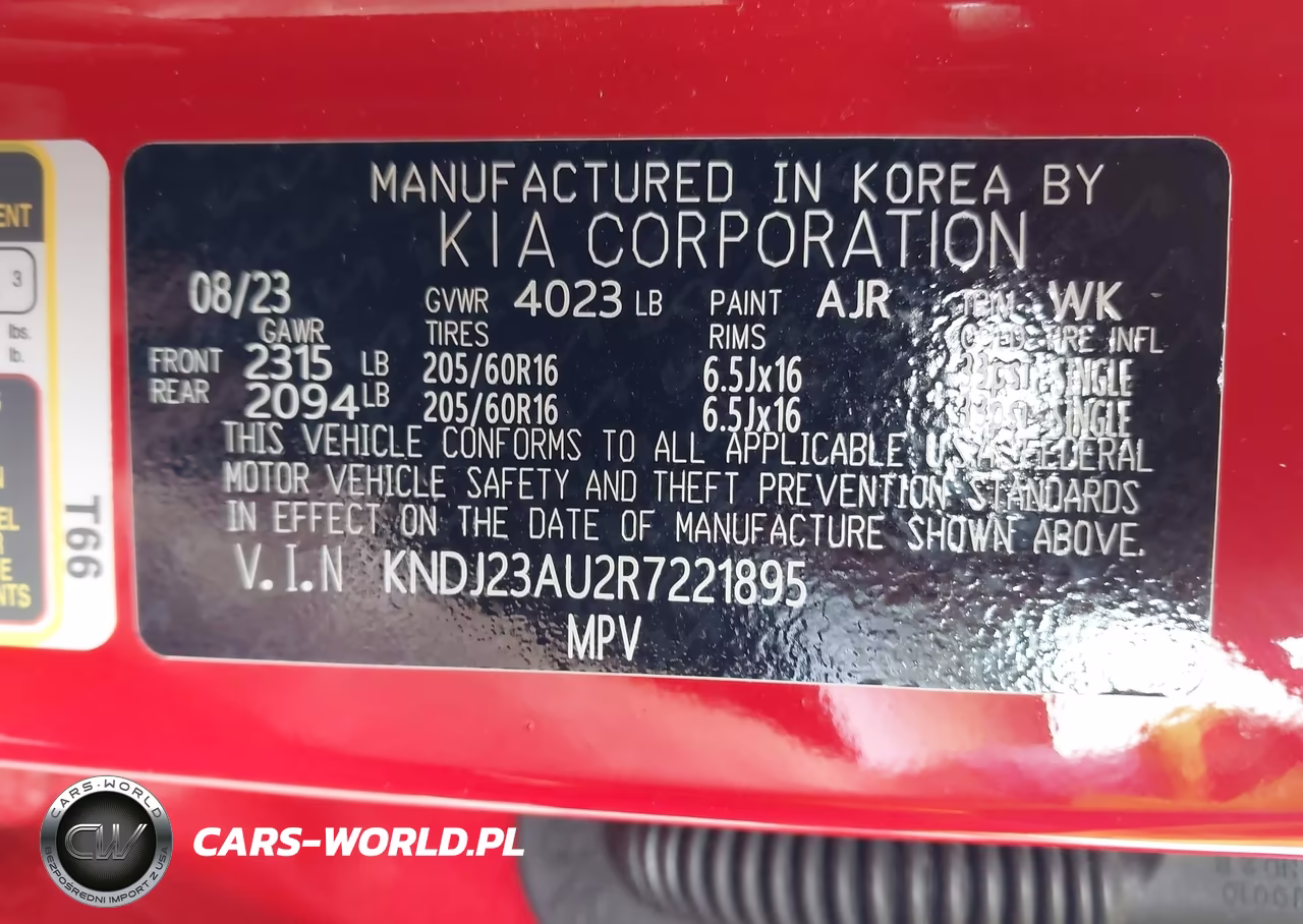 2024 Kia Soul Lx VIN:KNDJ23AU2R7221895 - 9