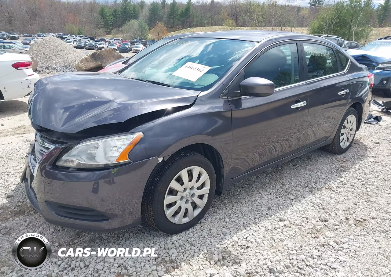 2015 Nissan Sentra Sv VIN:3N1AB7AP2FL673941 - 2
