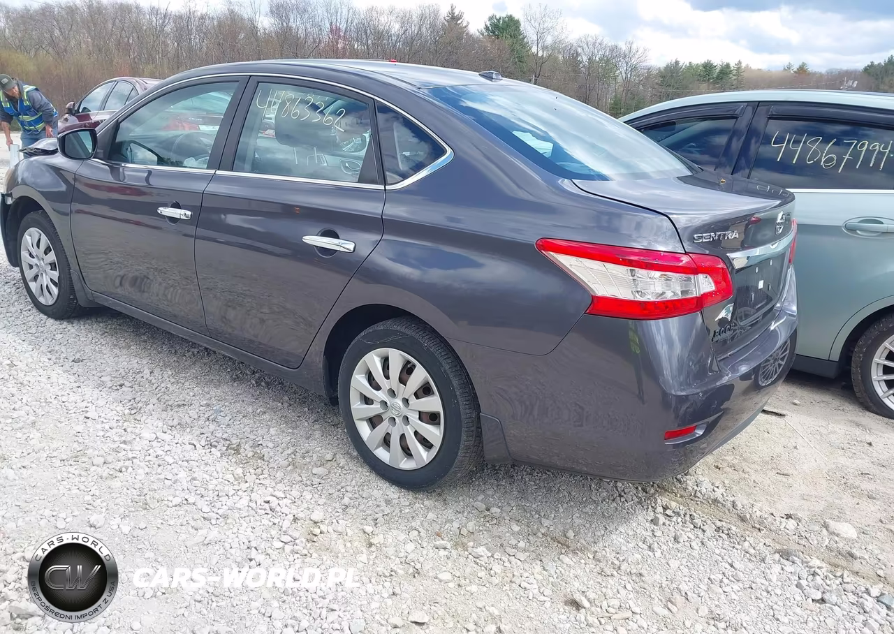 2015 Nissan Sentra Sv VIN:3N1AB7AP2FL673941 - 3