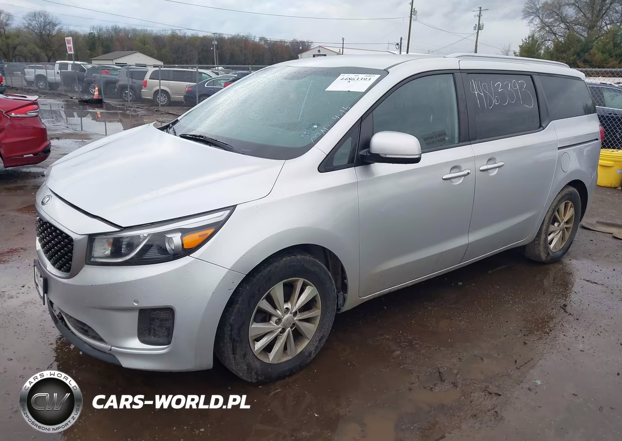 2017 Kia Sedona Lx VIN:KNDMB5C12H6250068 - 2