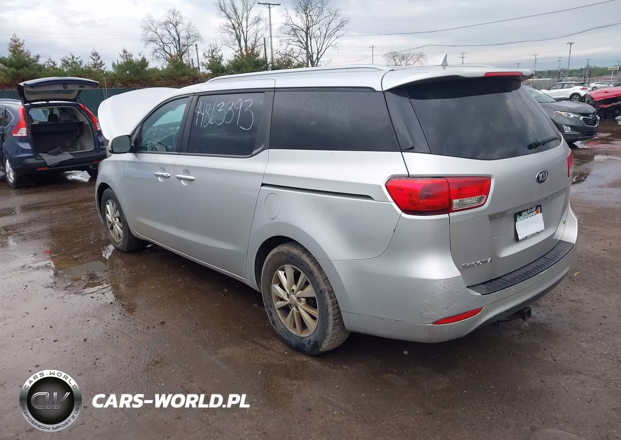 2017 Kia Sedona Lx VIN:KNDMB5C12H6250068 - 3
