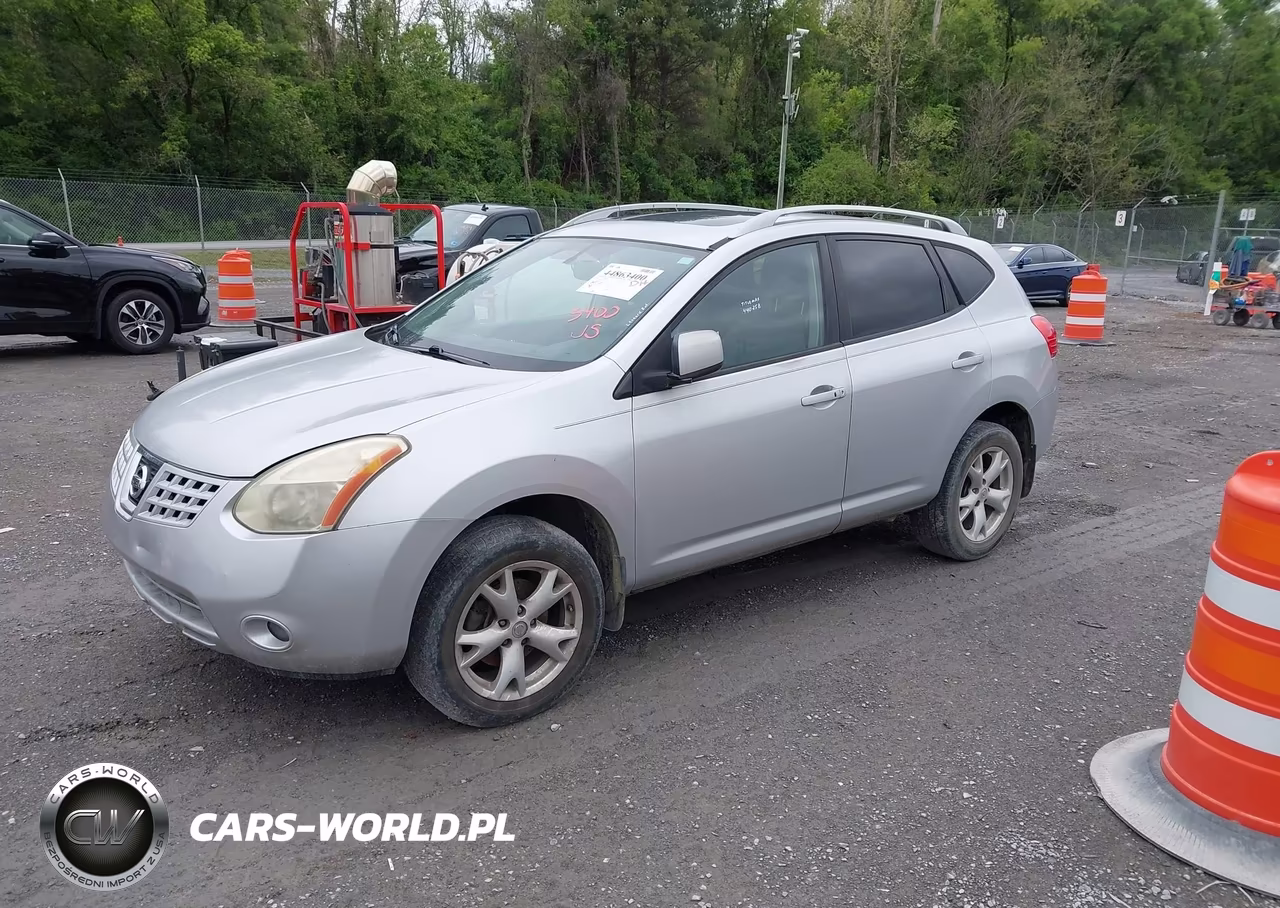 2009 Nissan Rogue Sl VIN:JN8AS58V99W440258 - 2