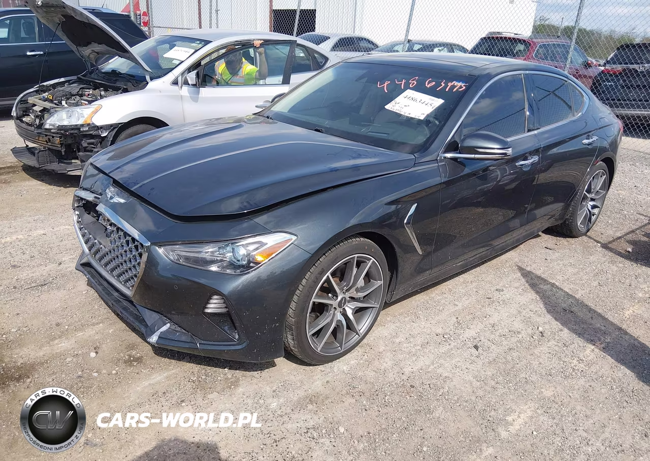 2019 Genesis G70 3.3T Design VIN:KMTG34LE1KU012918 - 2