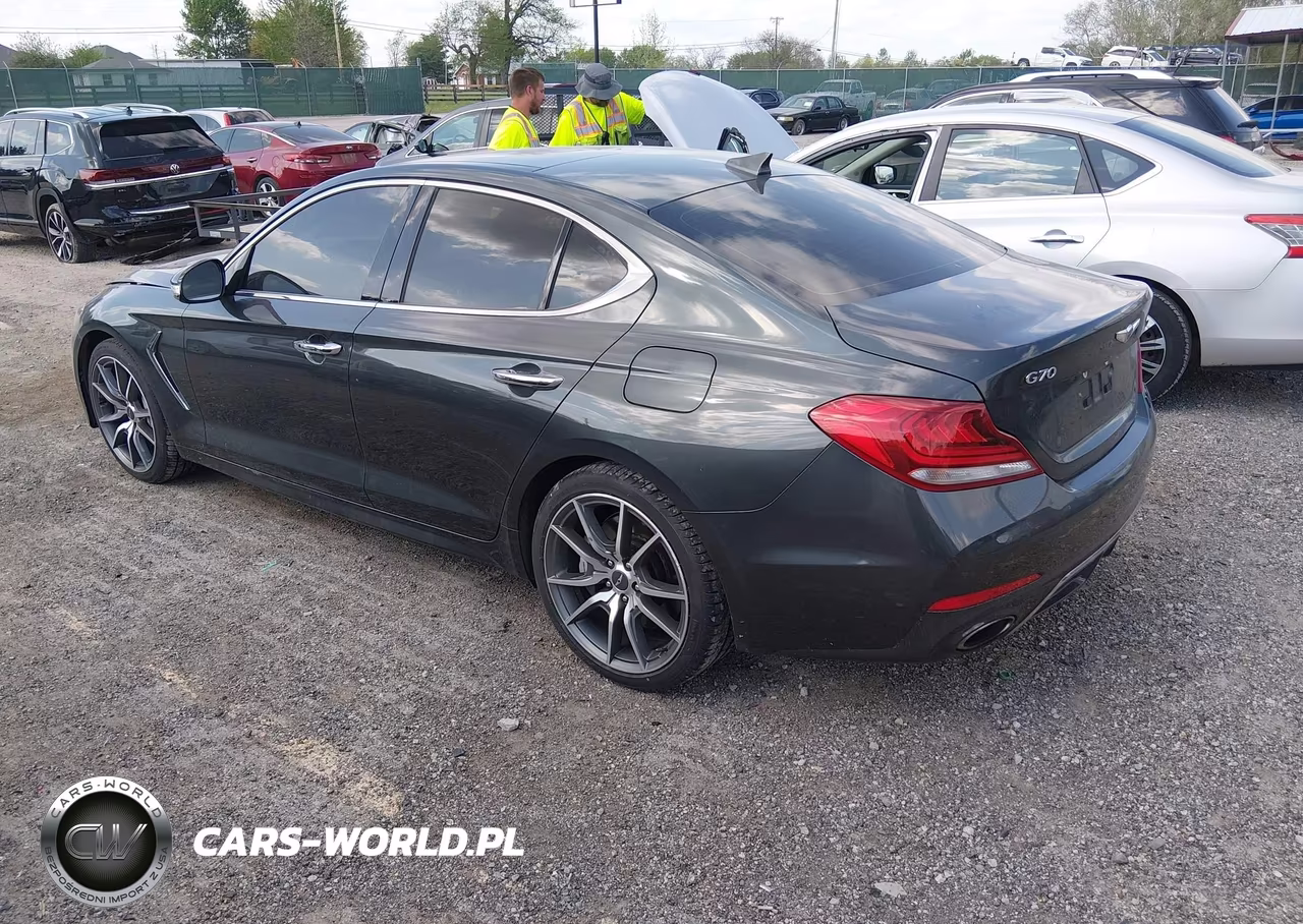 2019 Genesis G70 3.3T Design VIN:KMTG34LE1KU012918 - 3