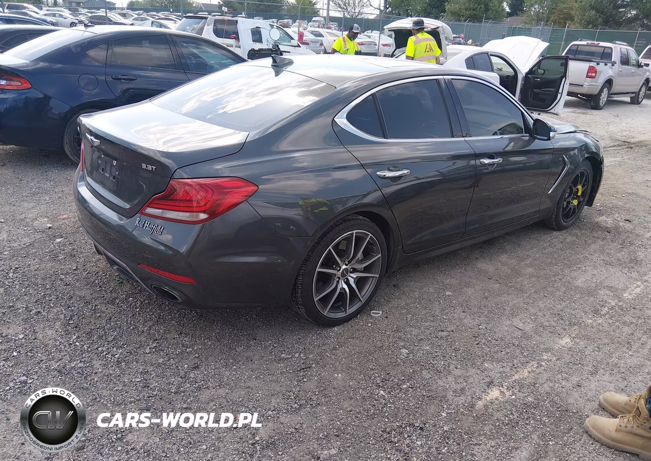 2019 Genesis G70 3.3T Design VIN:KMTG34LE1KU012918 - 4