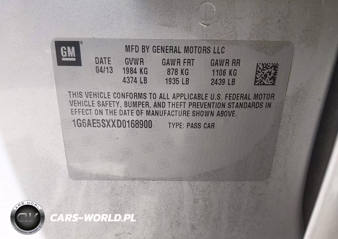 2013 Cadillac Ats Premium VIN:1G6AE5SXXD0168900 - 9