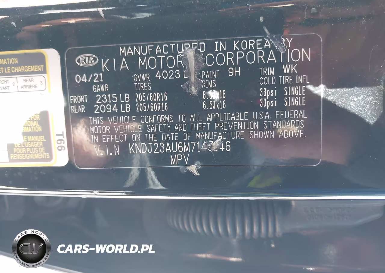 2021 Kia Soul Lx VIN:KNDJ23AU6M7147146 - 9