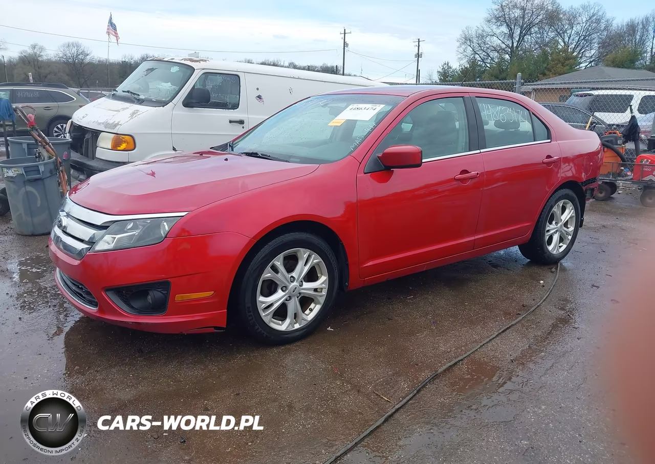 2012 Ford Fusion Se VIN:3FAHP0HA5CR420357 - 2