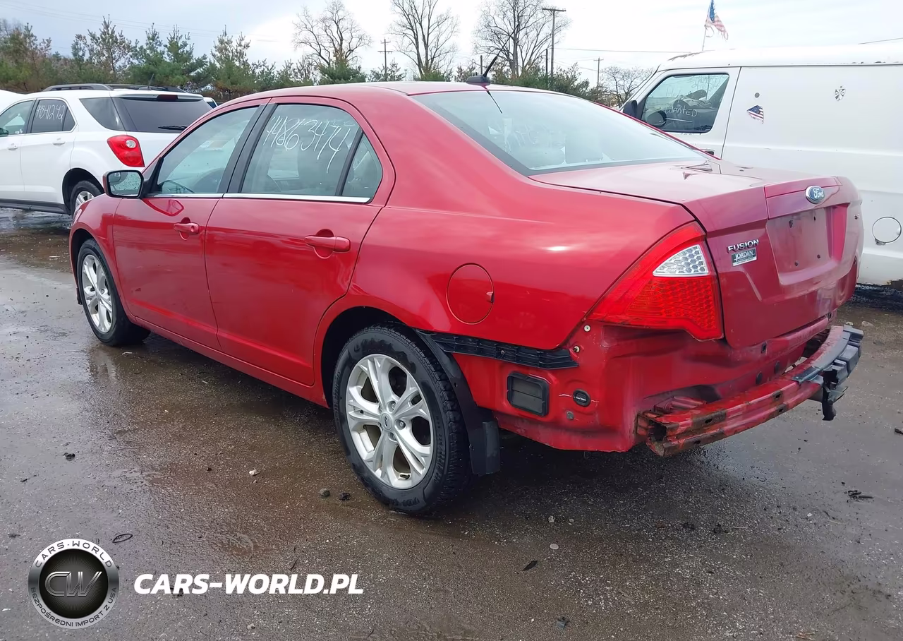 2012 Ford Fusion Se VIN:3FAHP0HA5CR420357 - 3