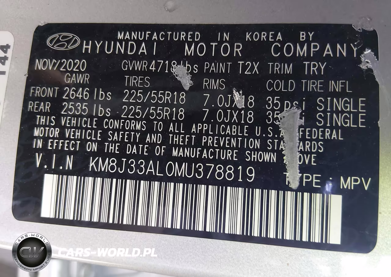 2021 Hyundai Tucson Ultimate VIN:KM8J33AL0MU378819 - 9