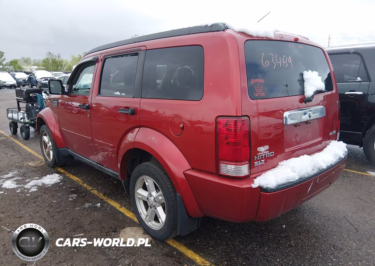 2007 Dodge Nitro Slt-Rt VIN:1D8GU58K67W583608 - 3
