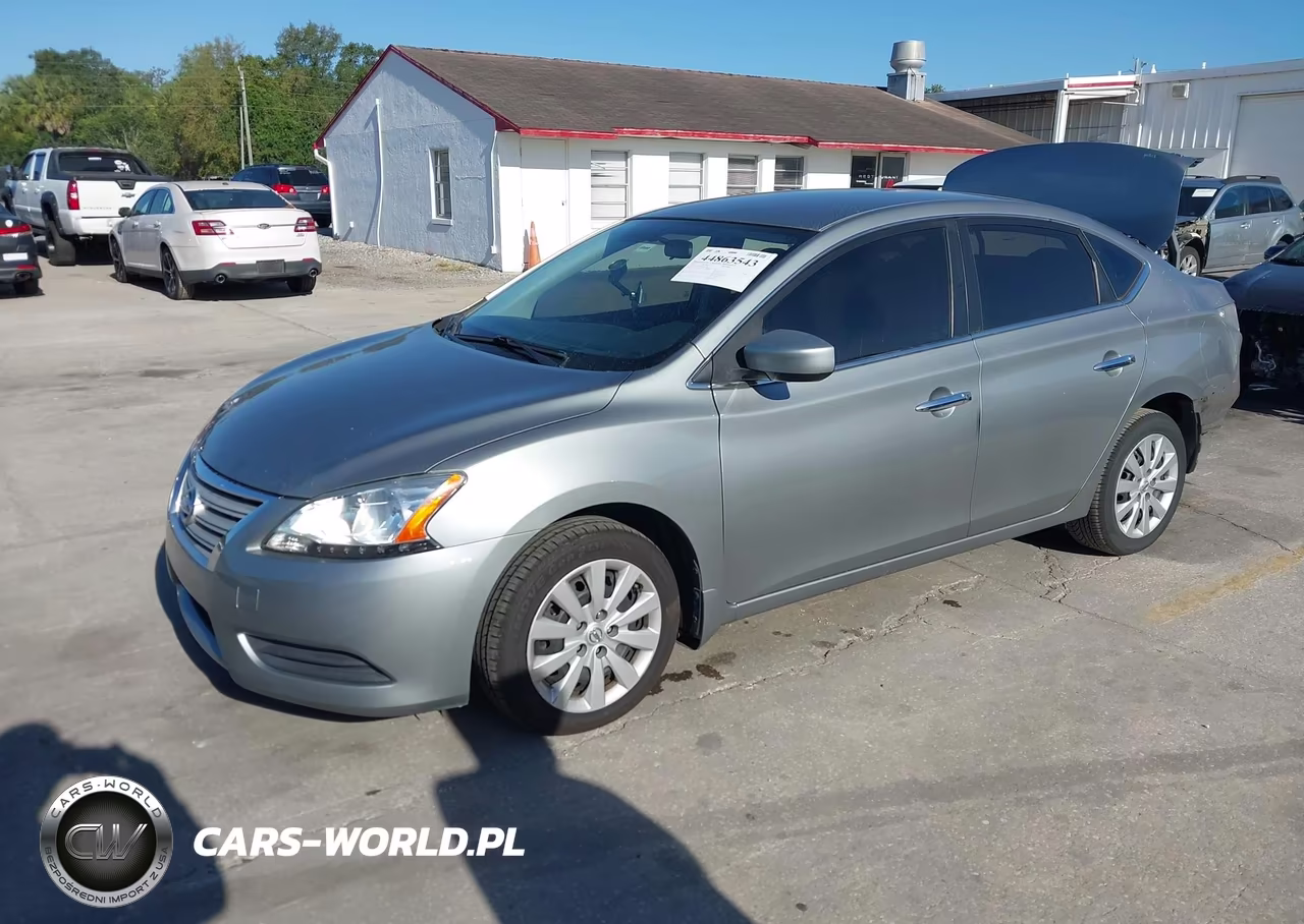 2013 Nissan Sentra S VIN:3N1AB7AP0DL793329 - 2