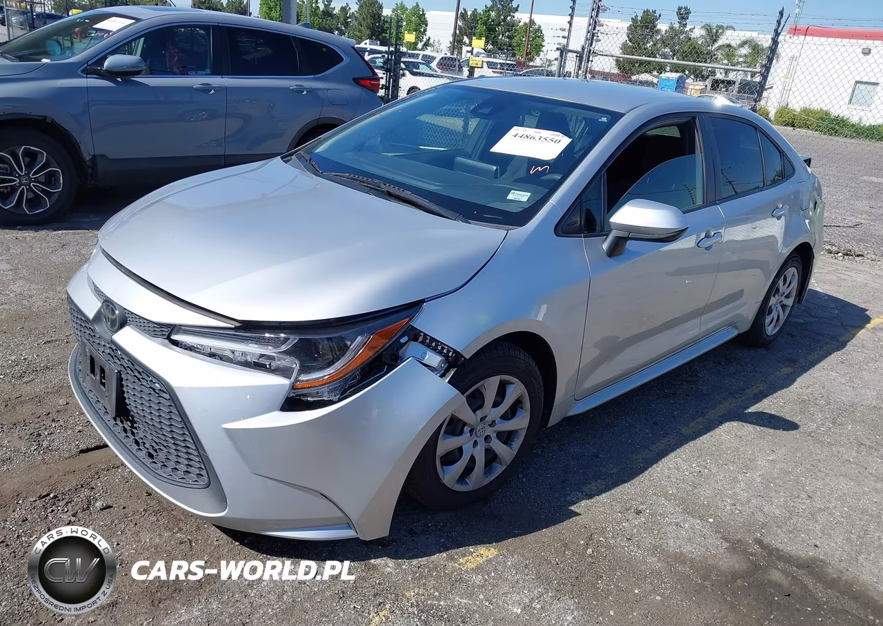 2021 Toyota Corolla Le VIN:JTDEPMAE1MJ155188 - 2