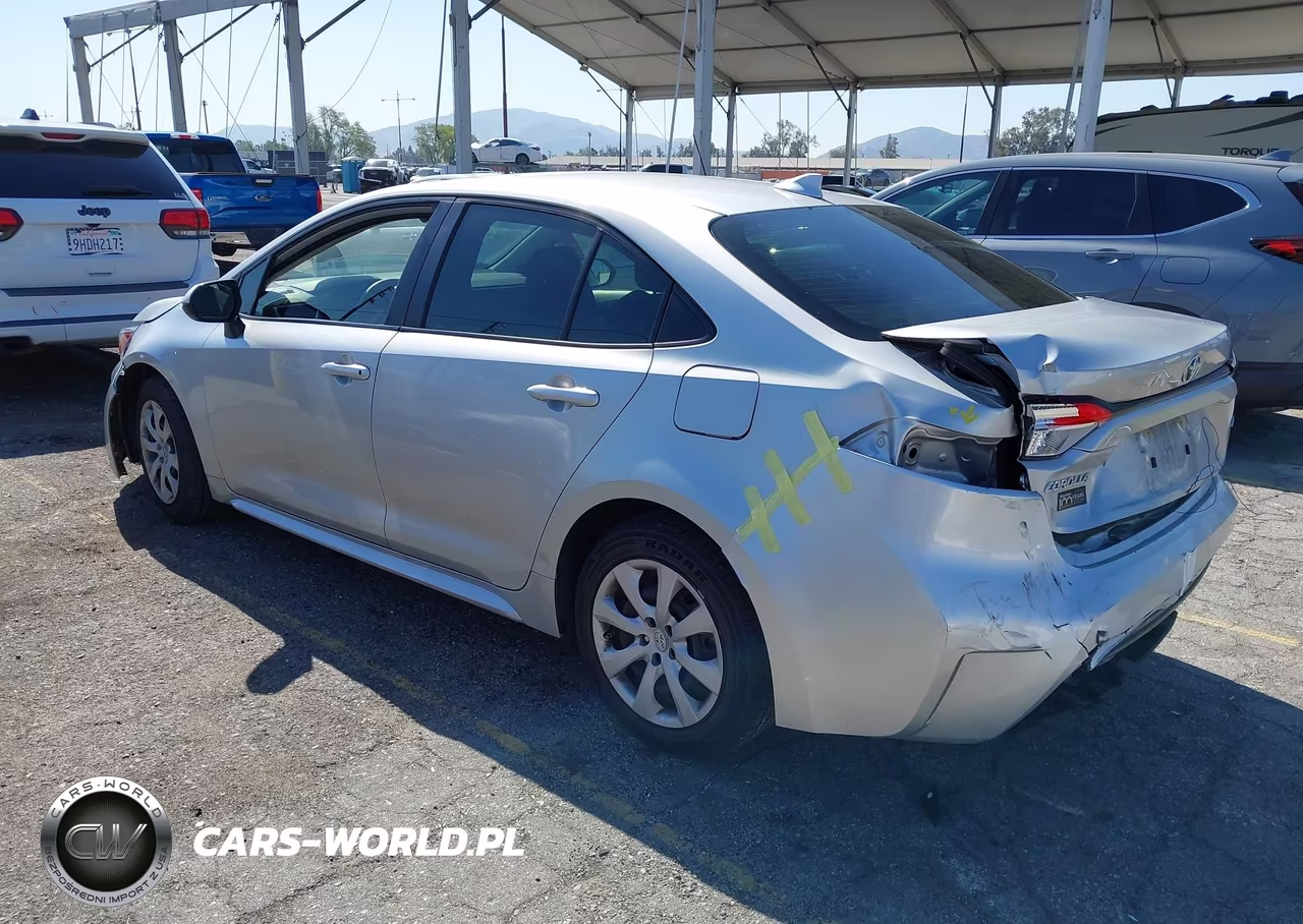 2021 Toyota Corolla Le VIN:JTDEPMAE1MJ155188 - 3