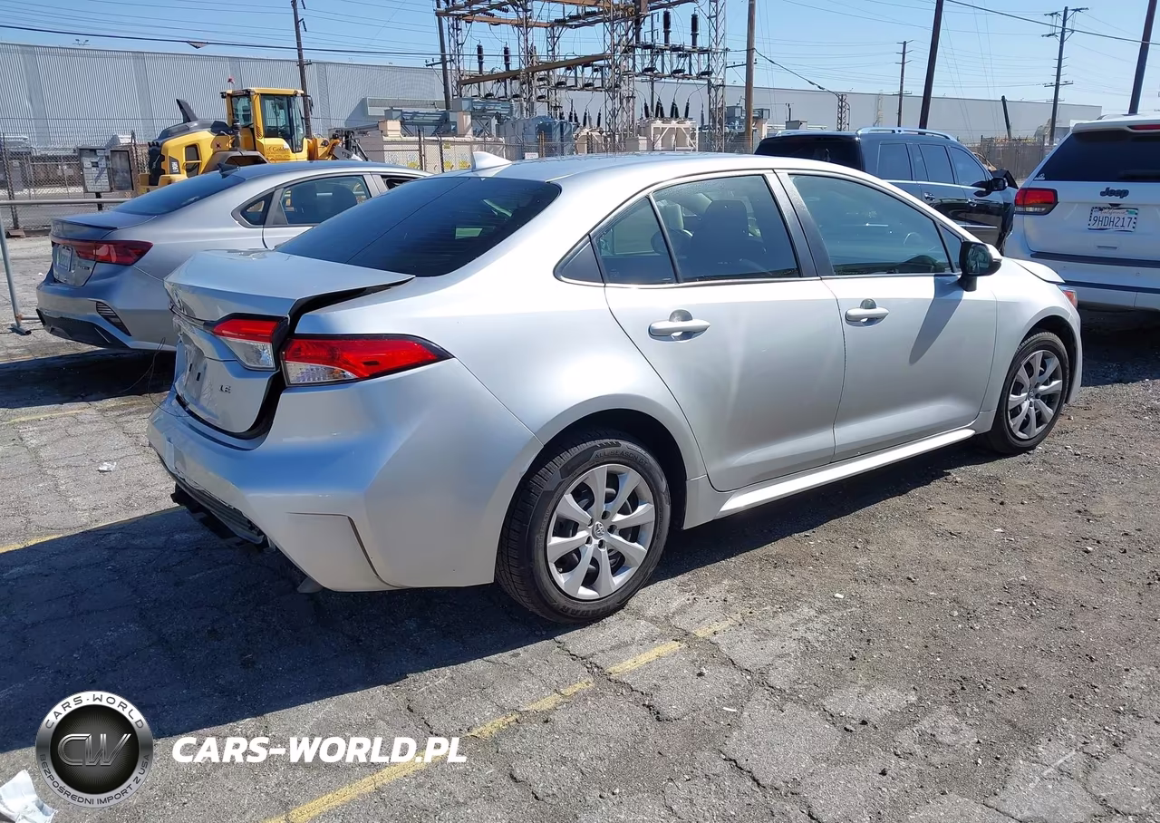 2021 Toyota Corolla Le VIN:JTDEPMAE1MJ155188 - 4