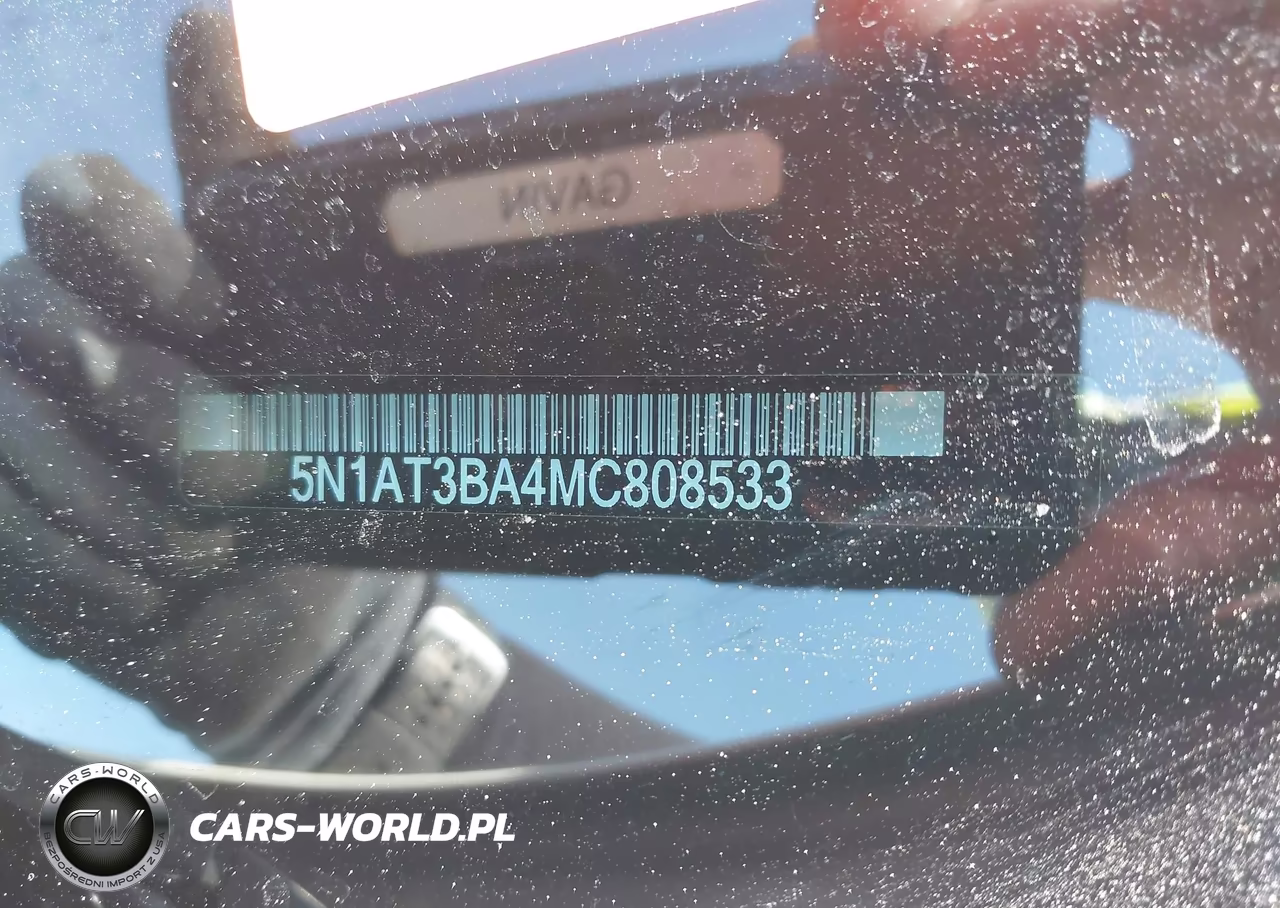 2021 Nissan Rogue Sv Fwd VIN:5N1AT3BA4MC808533 - 18
