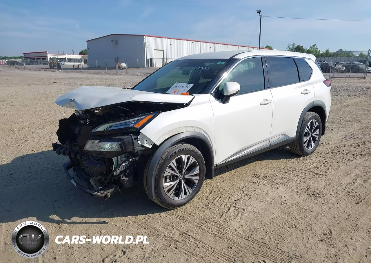 2021 Nissan Rogue Sv Fwd VIN:5N1AT3BA4MC808533 - 2