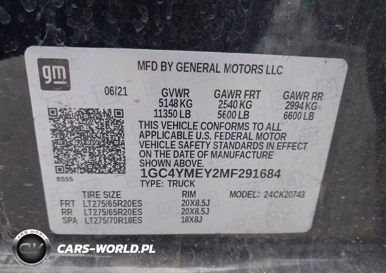 2021 Chevrolet Silverado 2500Hd 4Wd Standard Bed Custom VIN:1GC4YMEY2MF291684 - 9