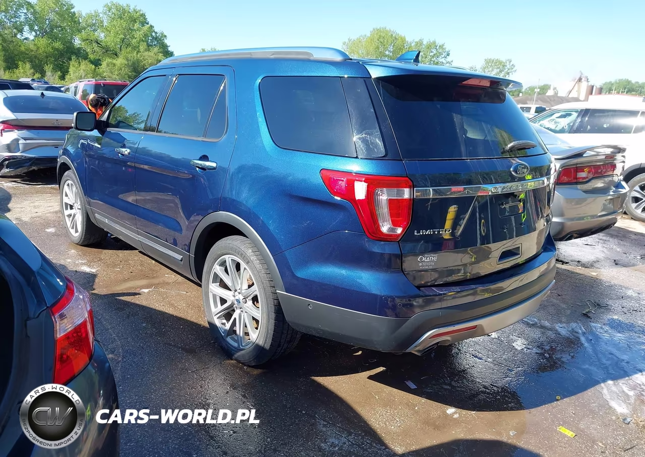 2017 Ford Explorer Limited VIN:1FM5K7FH8HGC09636 - 3