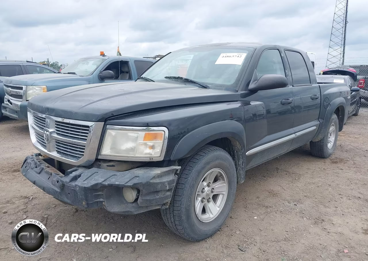 2008 Dodge Dakota Laramie VIN:1D7HW58N88S602682 - 2