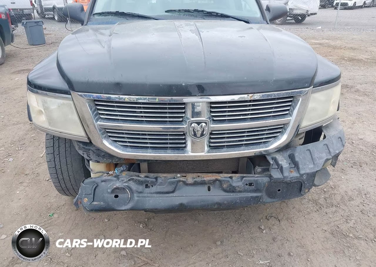 2008 Dodge Dakota Laramie VIN:1D7HW58N88S602682 - 6
