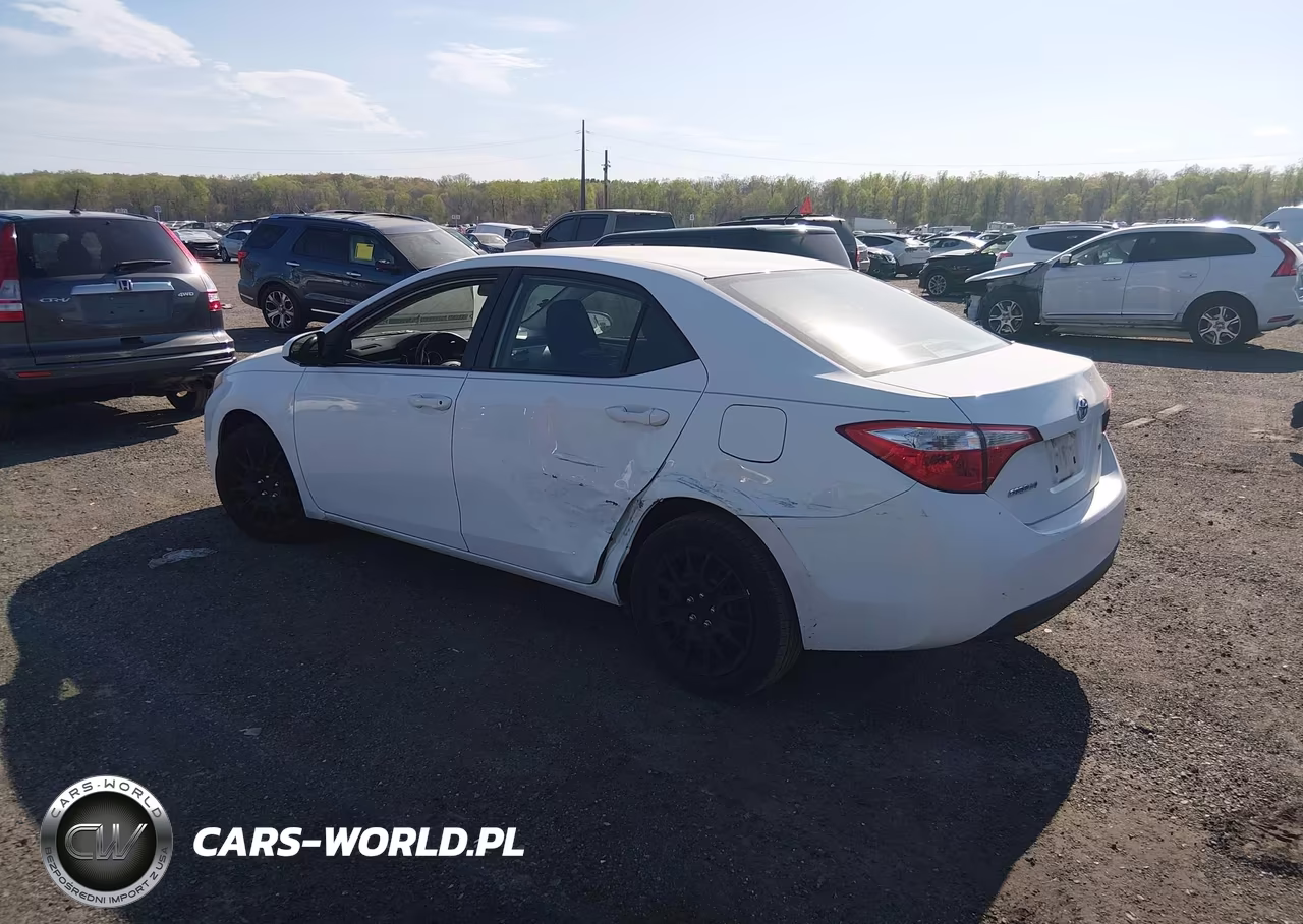 2016 Toyota Corolla Le VIN:2T1BURHEXGC708306 - 3