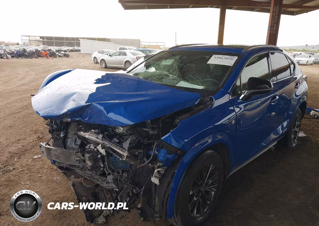 2021 Lexus Nx 300H F Sport Black Line VIN:JTJSJRDZ9M2155365 - 2