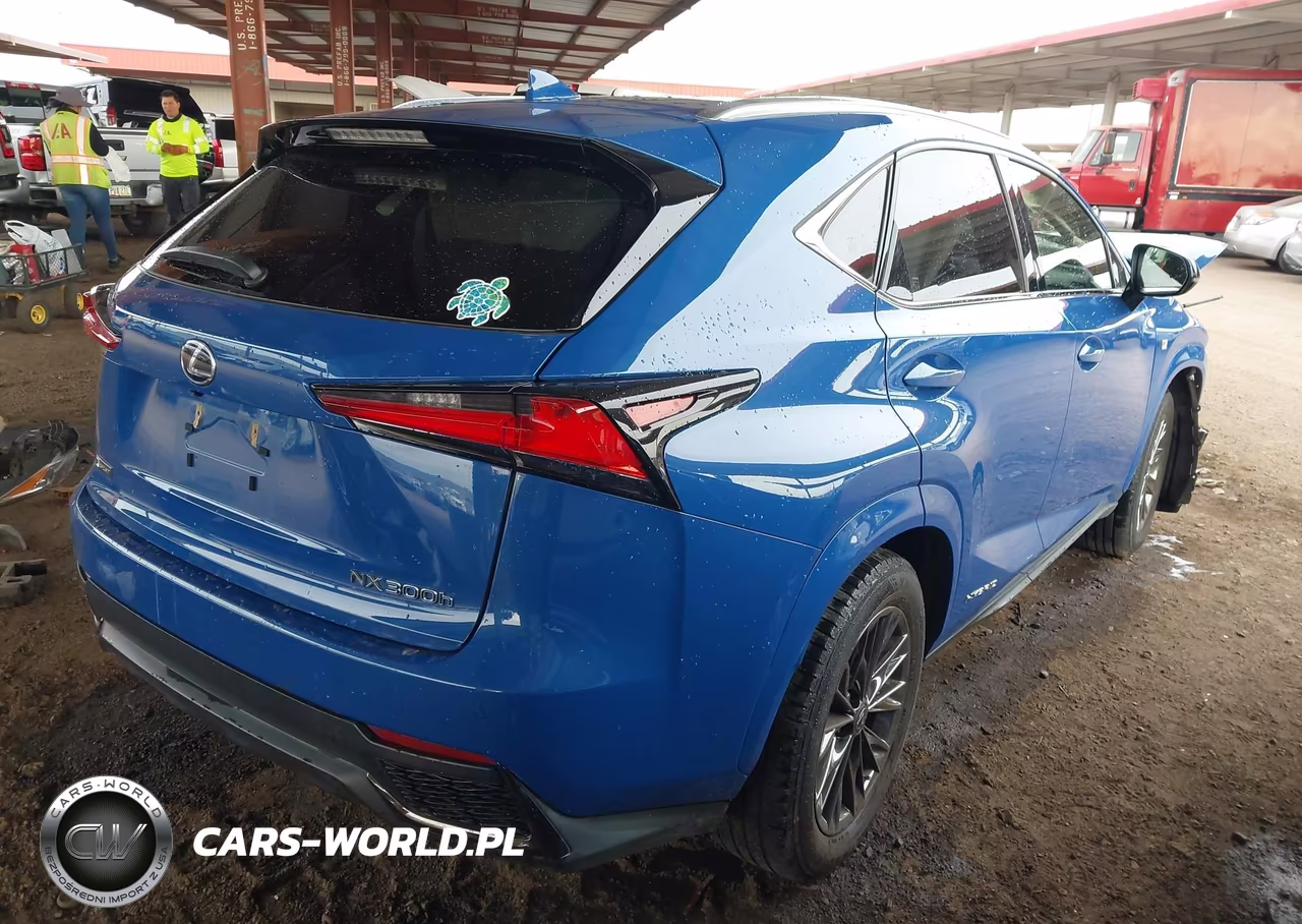 2021 Lexus Nx 300H F Sport Black Line VIN:JTJSJRDZ9M2155365 - 4