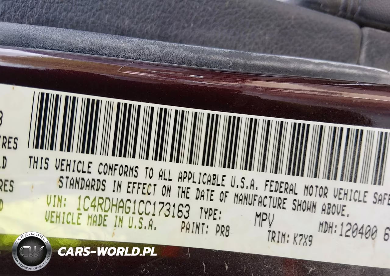 2012 Dodge Durango Sxt VIN:1C4RDHAG1CC173163 - 9