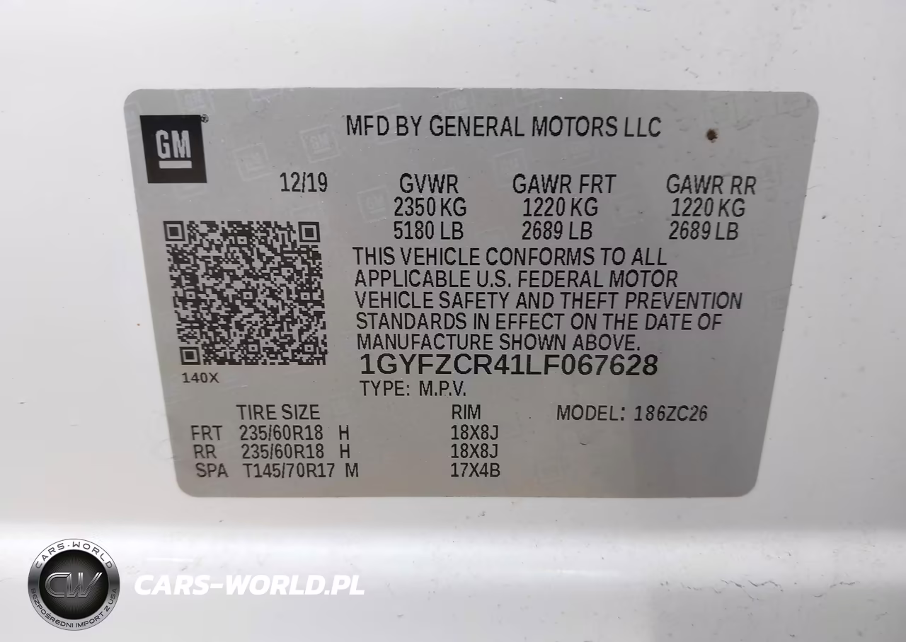 2020 Cadillac Xt4 Fwd Premium Luxury VIN:1GYFZCR41LF067628 - 9