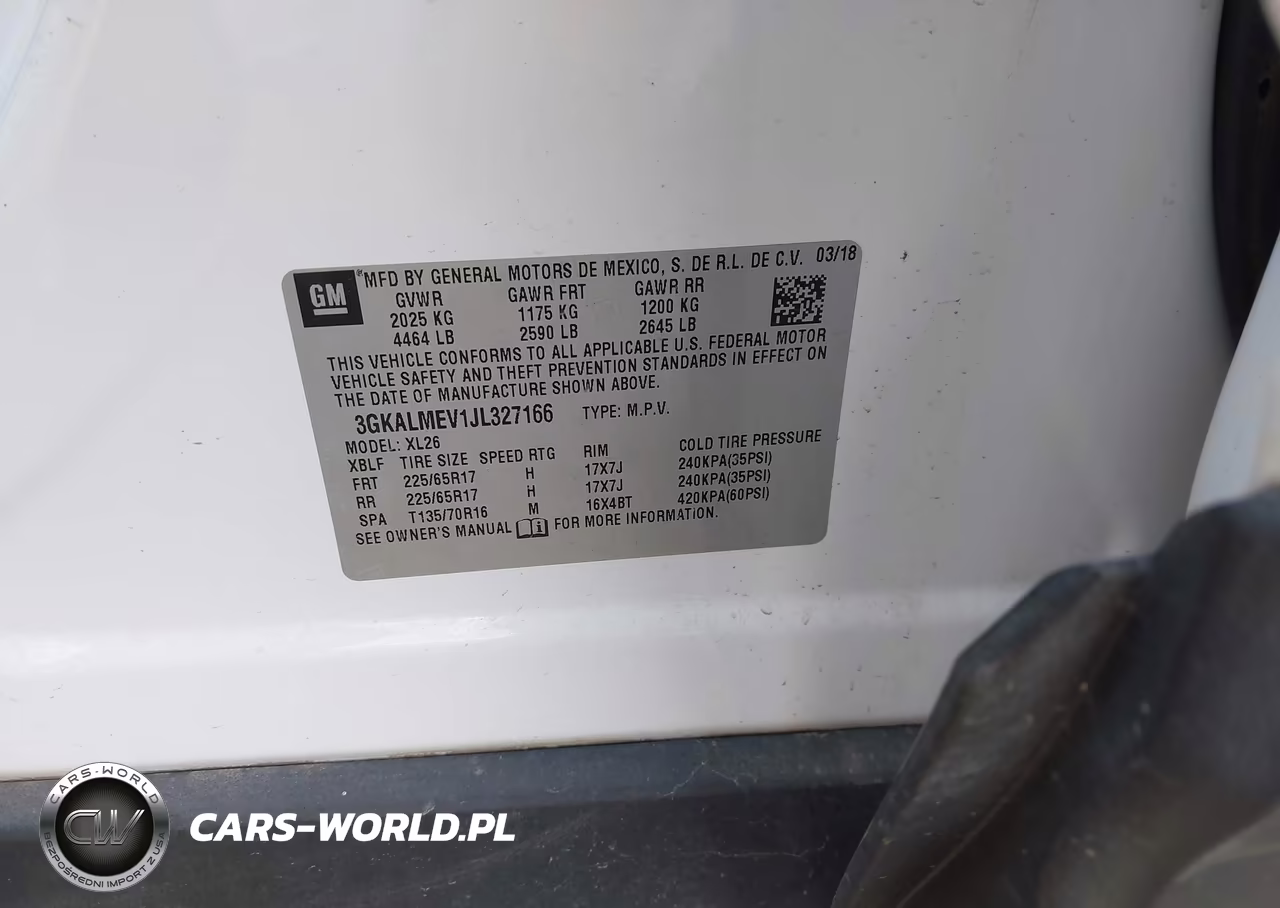 2018 GMC Terrain Sle VIN:3GKALMEV1JL327166 - 9
