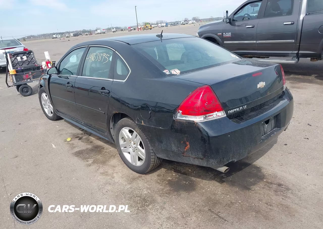 2013 Chevrolet Impala Lt VIN:2G1WG5E33D1205367 - 3