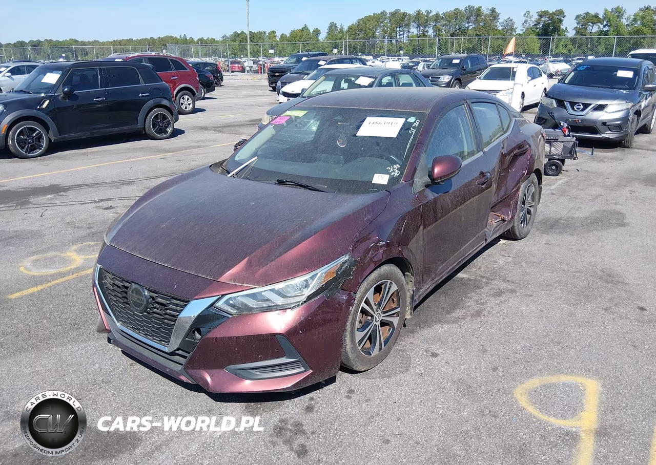 2020 Nissan Sentra Sv Xtronic Cvt VIN:3N1AB8CV4LY276800 - 2