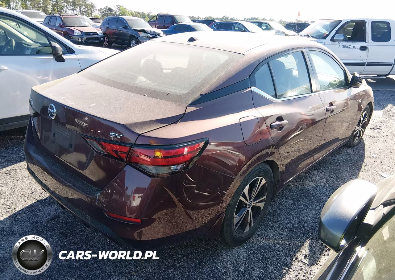 2020 Nissan Sentra Sv Xtronic Cvt VIN:3N1AB8CV4LY276800 - 4