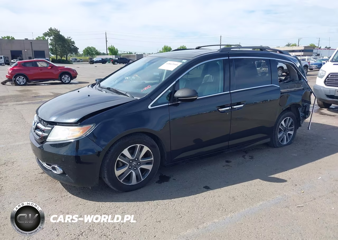 2015 Honda Odyssey Touring-Touring Elite VIN:5FNRL5H97FB045994 - 2