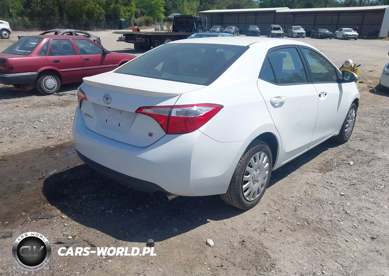 2015 Toyota Corolla S VIN:2T1BURHE6FC265490 - 4