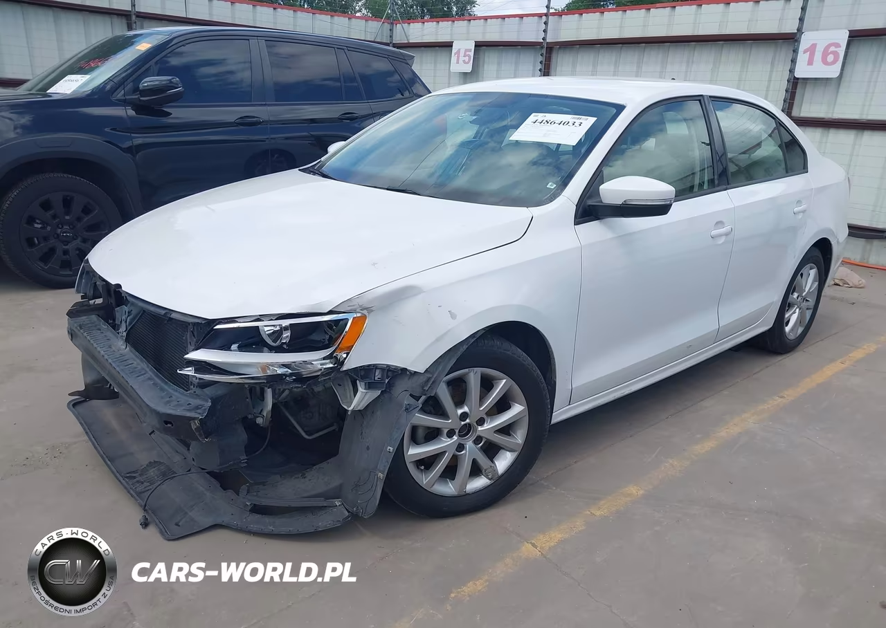 2012 Volkswagen Jetta 2.5L Se VIN:3VWDX7AJ7CM064726 - 2