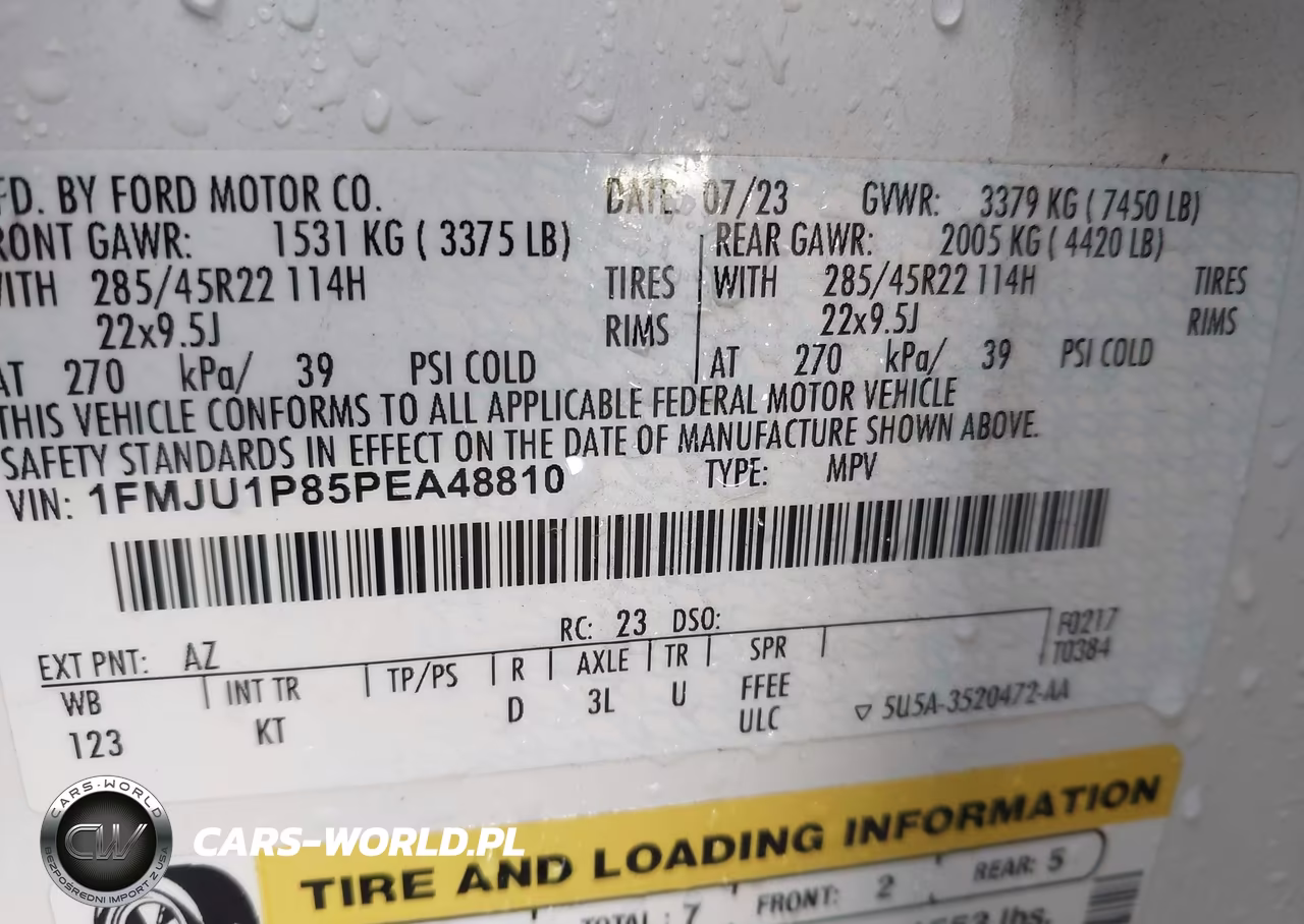 2023 Ford Expedition King Ranch VIN:1FMJU1P85PEA48810 - 9