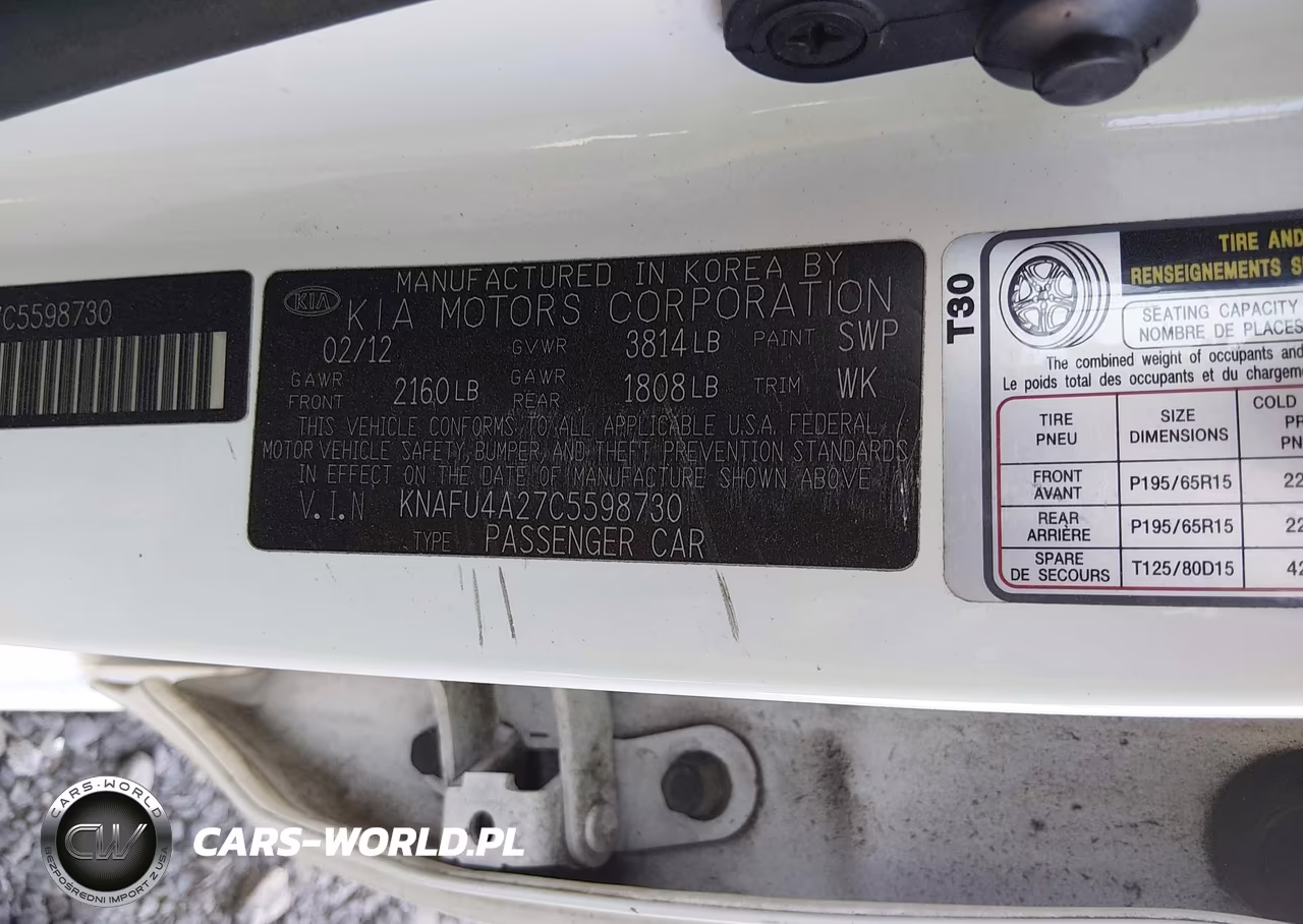 2012 Kia Forte Ex VIN:KNAFU4A27C5598730 - 9
