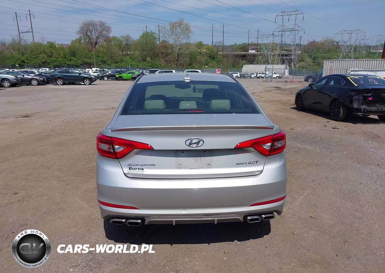 2017 Hyundai Sonata Sport 2.0T VIN:5NPE34AB9HH498296 - 15