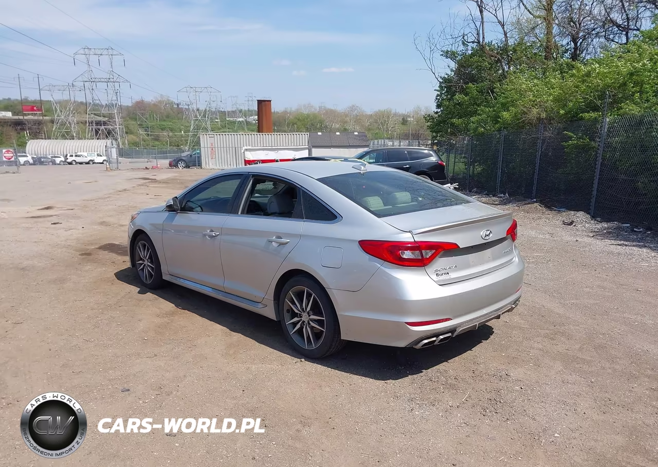 2017 Hyundai Sonata Sport 2.0T VIN:5NPE34AB9HH498296 - 3