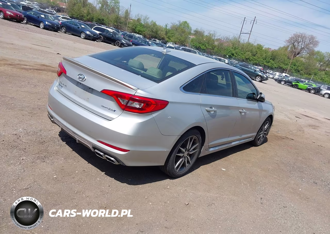 2017 Hyundai Sonata Sport 2.0T VIN:5NPE34AB9HH498296 - 4