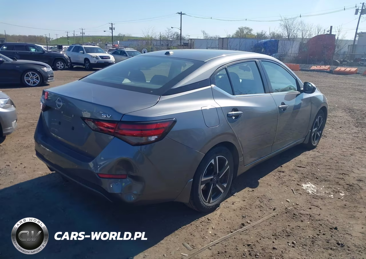 2024 Nissan Sentra Sv Xtronic Cvt VIN:3N1AB8CV9RY277563 - 4