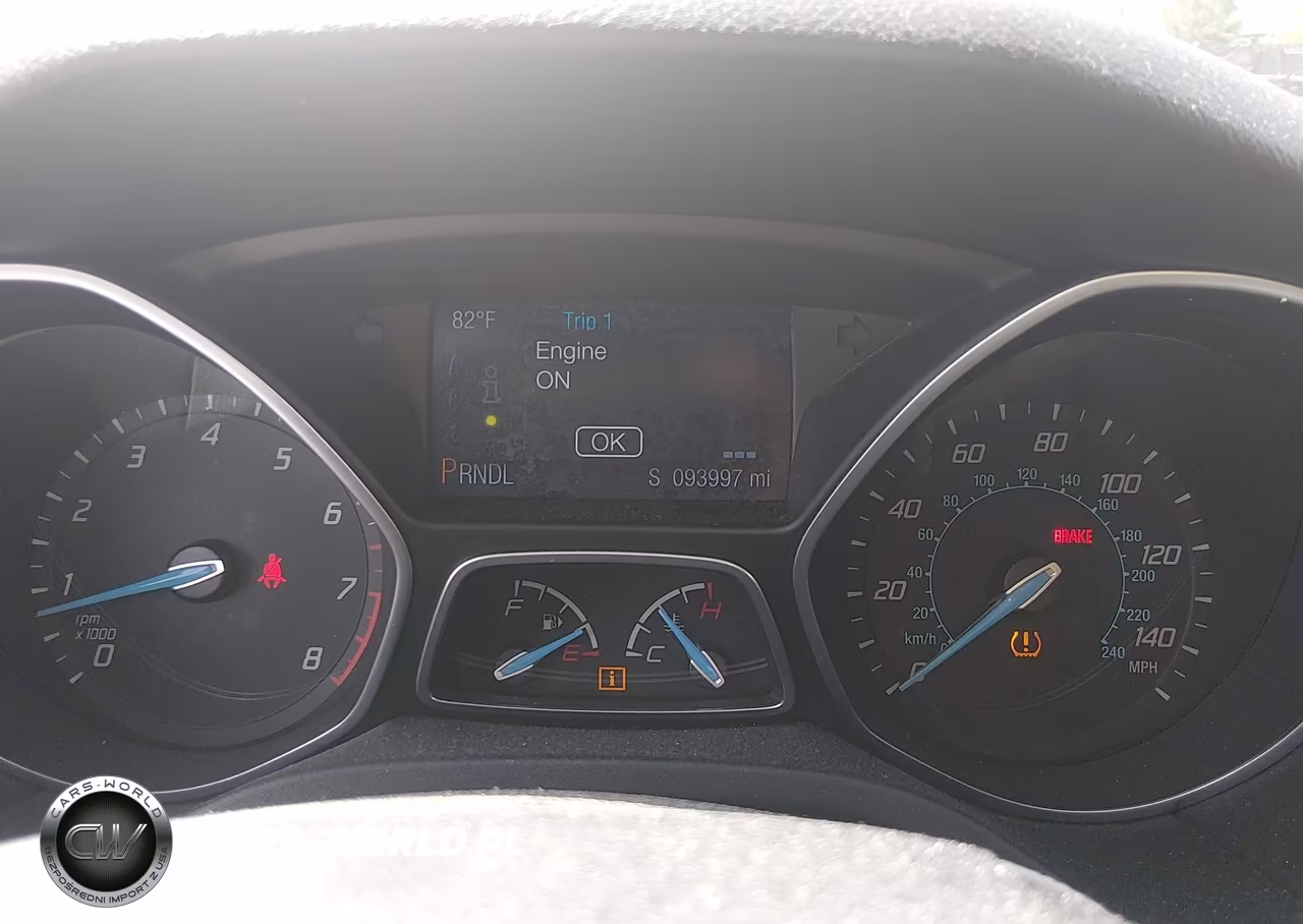 2014 Ford Focus Se VIN:1FADP3K25EL262721 - 7