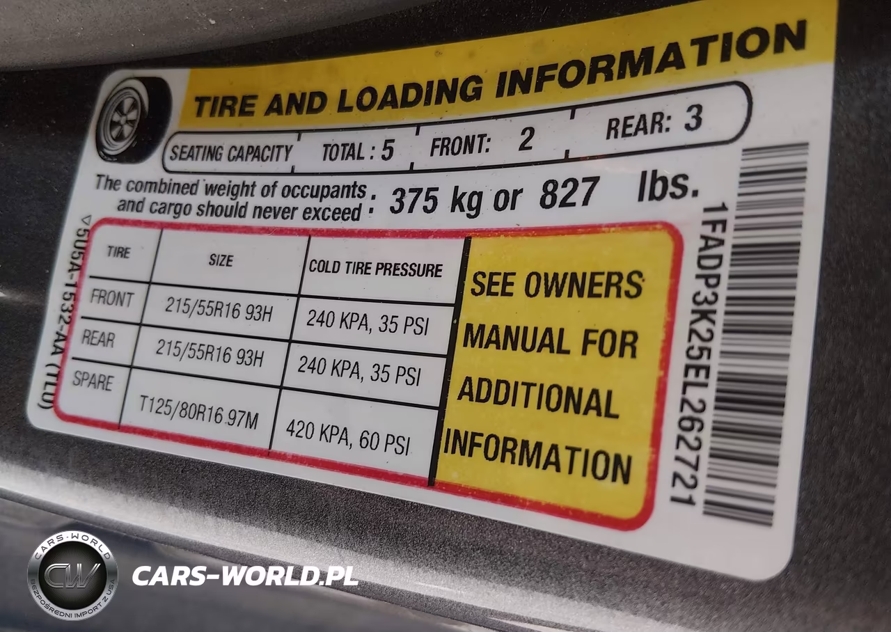2014 Ford Focus Se VIN:1FADP3K25EL262721 - 9